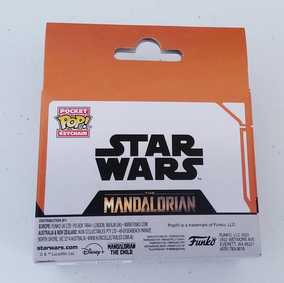 Fucko Star Wars The Child pocket pop Keychain (New) - Picture 2 of 5